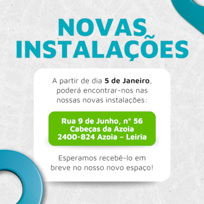Novas instalações +Energia!